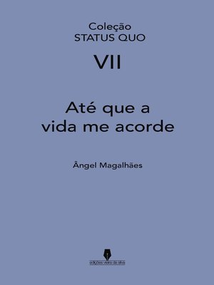 cover image of ATÉ QUE A VIDA ME ACORDE